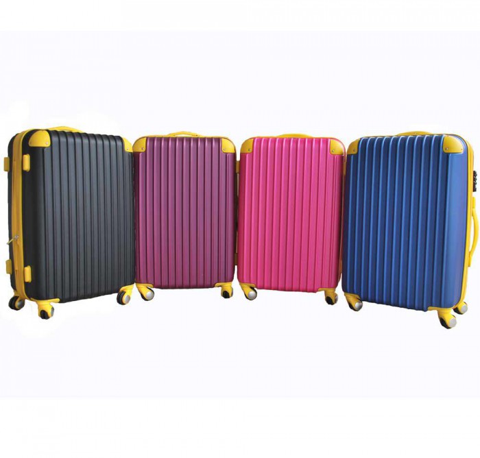 #8106 ABS Hard Case Expandable Luggage with TSA lock