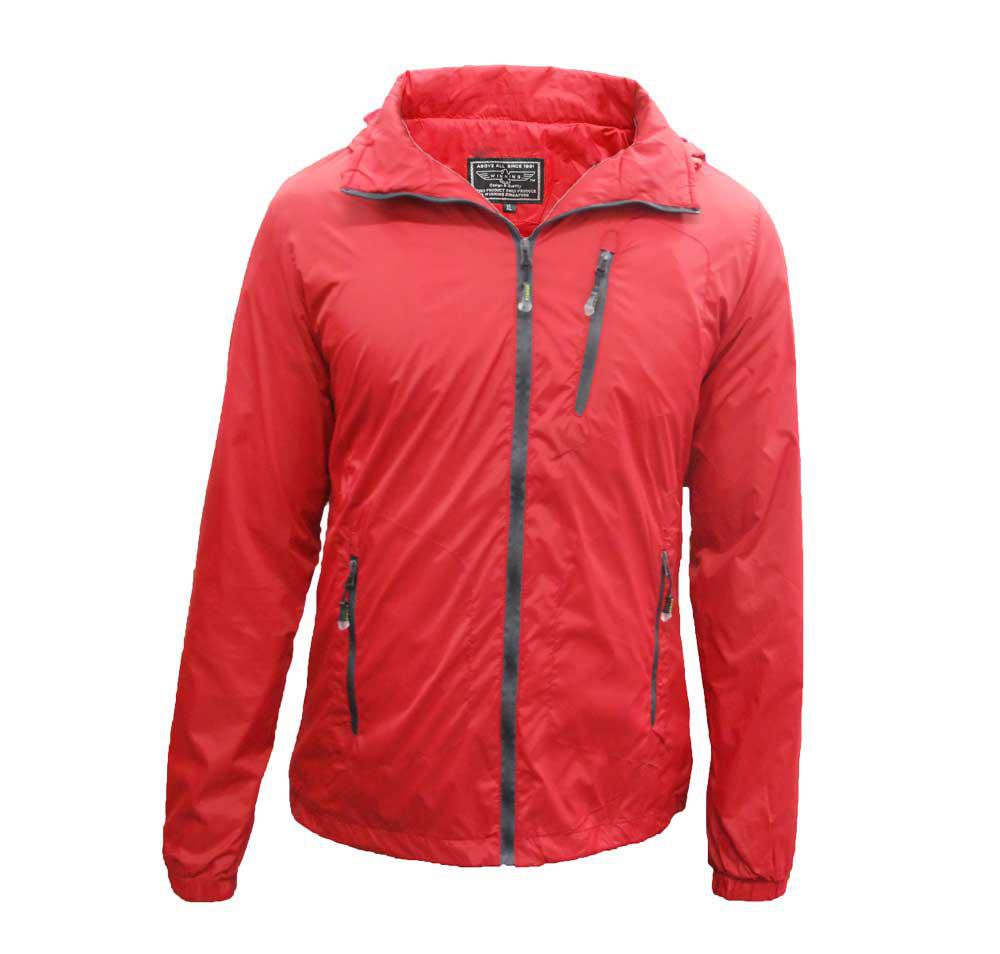 Light Weight Hooded Windbreaker Jacket (Unisex)