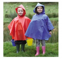 Children Vinyl Poncho