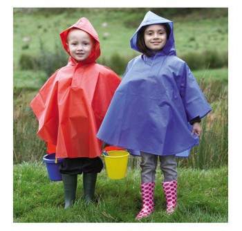 Children Vinyl Poncho