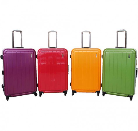 President Premium Polycarbonate Casing with TSA Lever Action Locking Mechanism