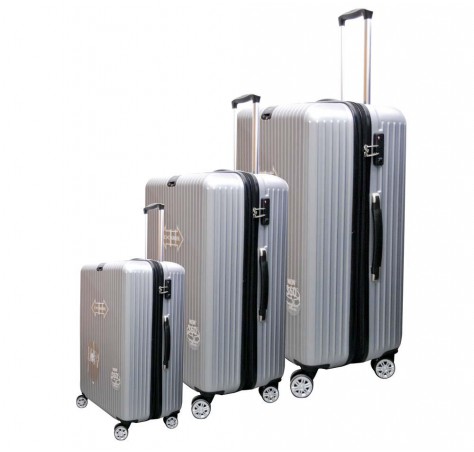 Deleon ABS Expandable with TSA 8 Wheels Spinner