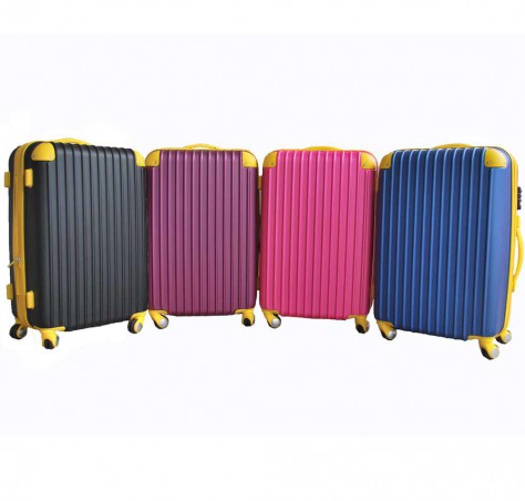 #8106 ABS Hard Case Expandable Luggage with TSA lock